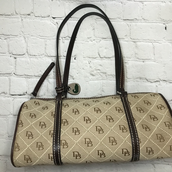 Dooney & Bourke Barrel Bag Signature Satchel - Picture 6 of 14